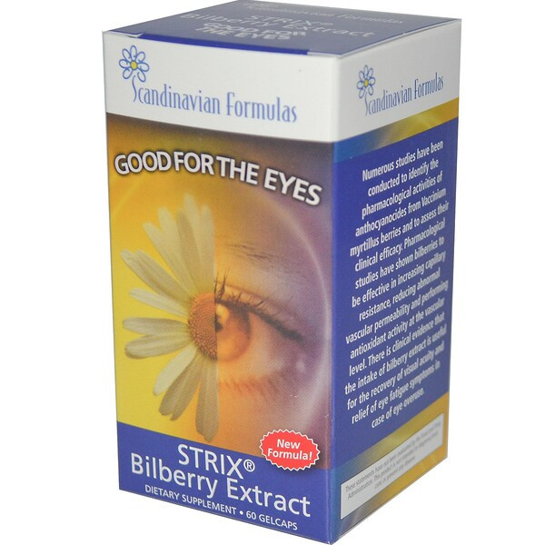 <img alt="Scandinavian Formulas, Strix, Bilberry Extract, 60 Gelcaps" title="Scandinavian Formulas, Strix, Bilberry Extract, 60 Gelcaps,851137000001"