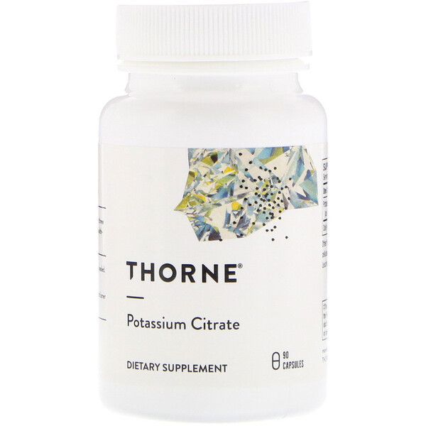 <img alt="Thorne Research, Potassium Citrate, 90 Capsules" title="Thorne Research, Potassium Citrate, 90 Capsules,693749240020"