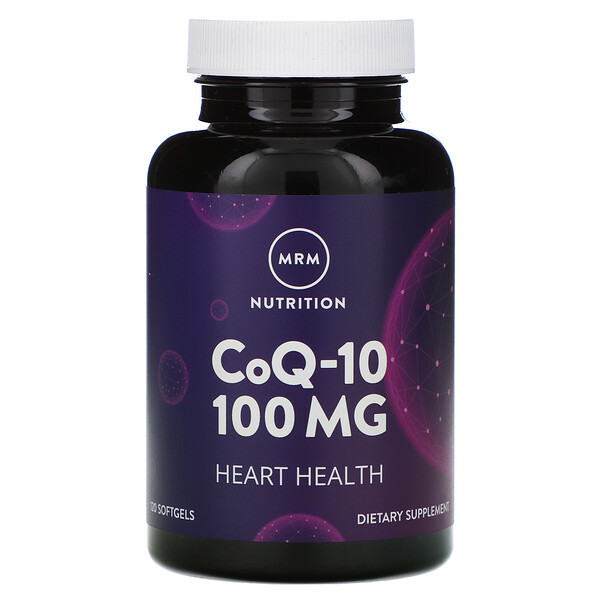 <img alt="MRM, CoQ-10, 100 mg, 120 Softgels" title="MRM, CoQ-10, 100 mg, 120 Softgels,609492550163"