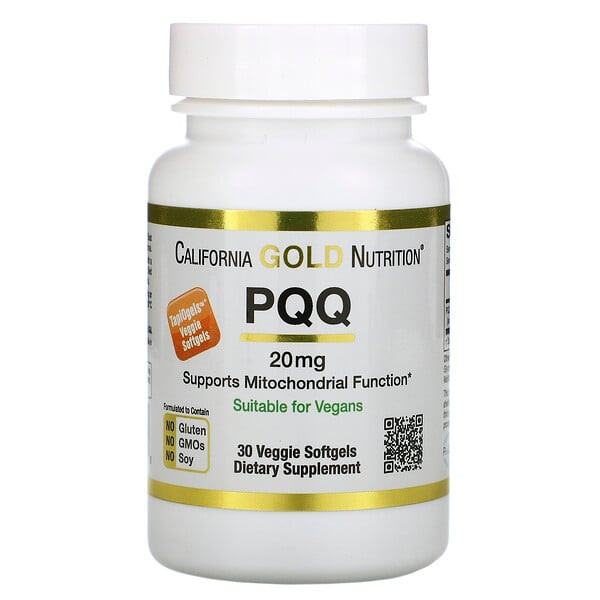 <img alt="California Gold Nutrition, PQQ, 20 mg, 30 Veggie Softgels" title="California Gold Nutrition, PQQ, 20 mg, 30 Veggie Softgels,898220012916"