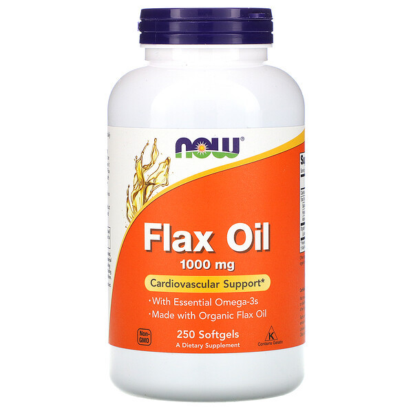 <img alt="Now Foods, Flax Oil, Essential Omega-3s, 1000 mg, 250 Softgels" title="Now Foods, Flax Oil, Essential Omega-3s, 1000 mg, 250 Softgels,733739017727"