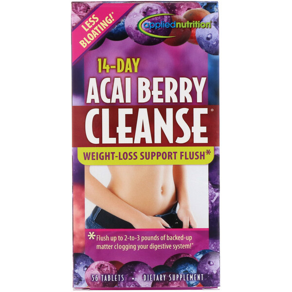 <img alt="appliednutrition, 14-Day Acai Berry Cleanse, 56 Tablets" title="appliednutrition, 14-Day Acai Berry Cleanse, 56 Tablets,710363572846"