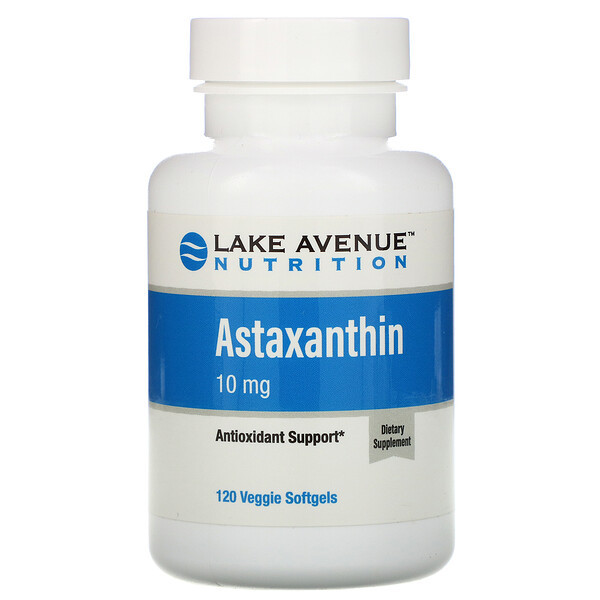 <img alt="Lake Avenue Nutrition, Astaxanthin, 10 mg, 120 Veggie Softgels" title="Lake Avenue Nutrition, Astaxanthin, 10 mg, 120 Veggie Softgels,898220015405"