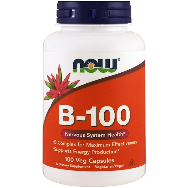 <img alt="Now Foods, B-100, 100 Veg Capsules" title="Now Foods, B-100, 100 Veg Capsules,733739004369"