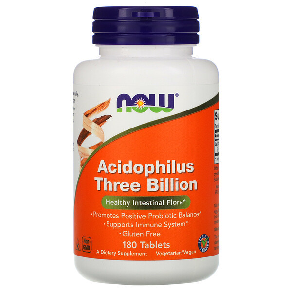 <img alt="Now Foods, Stabilized Acidophilus Three Billion, 180 Tablets" title="Now Foods, Stabilized Acidophilus Three Billion, 180 Tablets,733739029140"