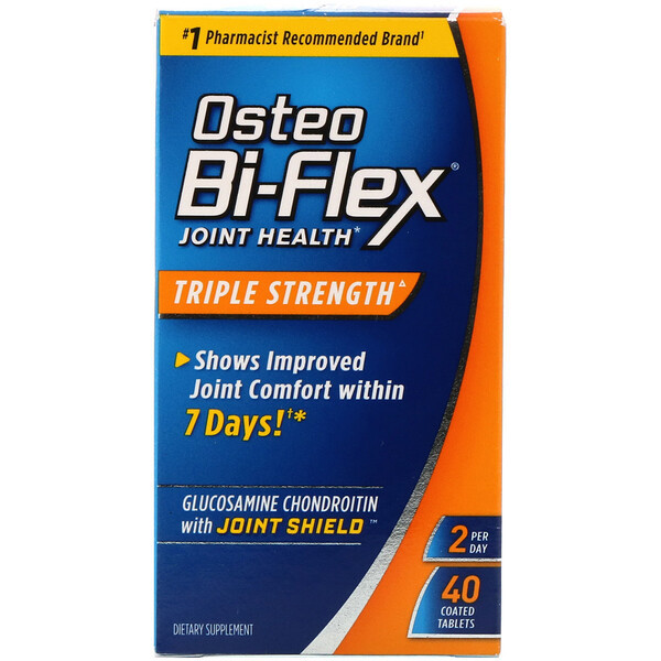 <img alt="Osteo Bi-Flex, Joint Health, Triple Strength, 40 Coated Tablets" title="Osteo Bi-Flex, Joint Health, Triple Strength, 40 Coated Tablets,030768031206"