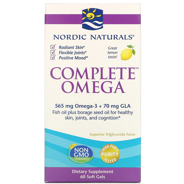 <img alt="Nordic Naturals, Complete Omega, Lemon, 1,000 mg, 60 Soft Gels" title="Nordic Naturals, Complete Omega, Lemon, 1,000 mg, 60 Soft Gels,768990017704"
