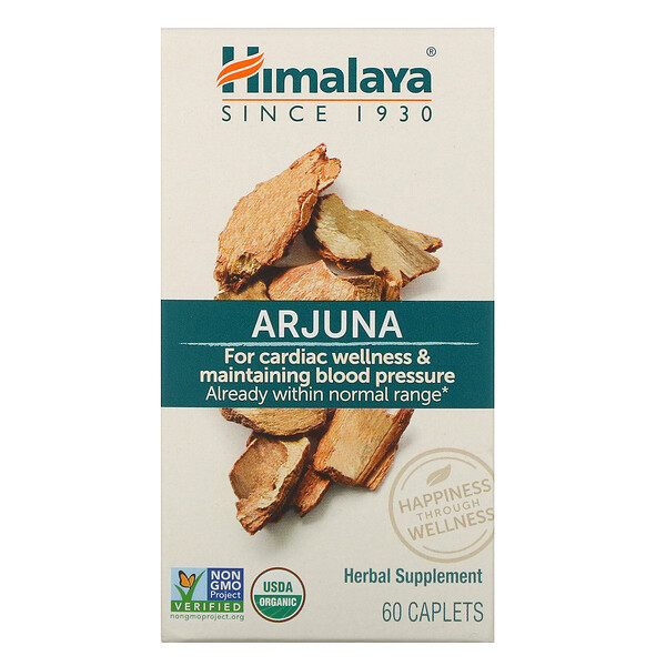 <img alt="Himalaya, Arjuna, 60 Caplets" title="Himalaya, Arjuna, 60 Caplets,605069413015"