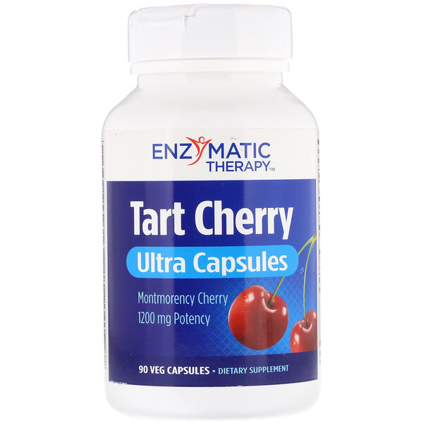 <img alt="Enzymatic Therapy, Tart Cherry, Ultra Capsules, 90 Veg Capsules" title="Enzymatic Therapy, Tart Cherry, Ultra Capsules, 90 Veg Capsules,763948564453"