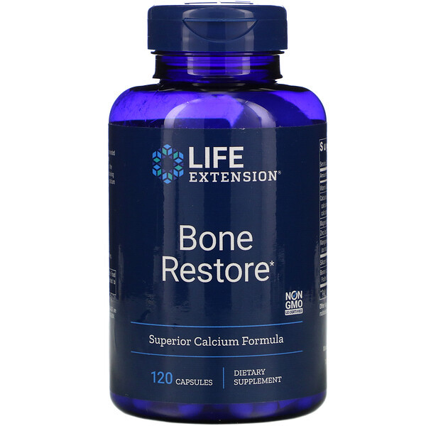 <img alt="Life Extension, Bone Restore, 120 Capsules" title="Life Extension, Bone Restore, 120 Capsules,737870172611"