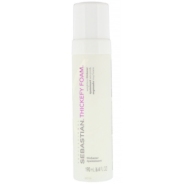 <img alt="Sebastian, Thickefy Foam, 6.4 fl oz (190 ml)" title="Sebastian, Thickefy Foam, 6.4 fl oz (190 ml),3614225301674"