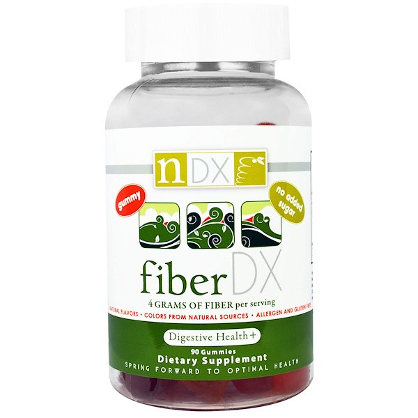 Natural Dynamix (NDX), Gummy Fiber DX, 90 Gummies