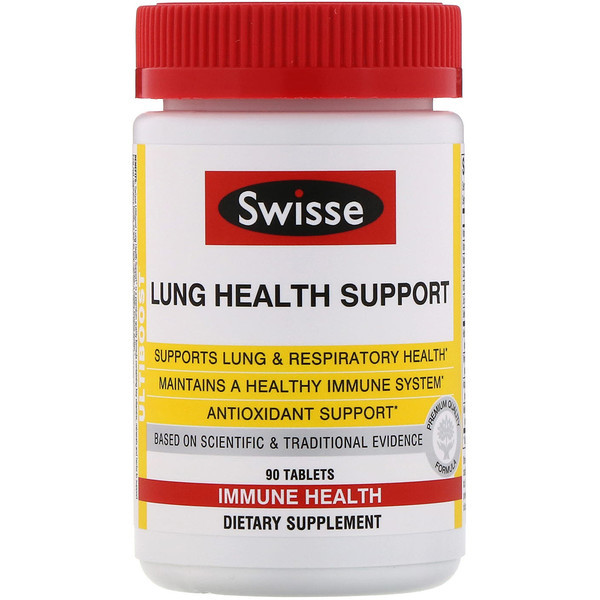 <img alt="Swisse, Ultiboost, Lung Health Support, 90 Tablets" title="Swisse, Ultiboost, Lung Health Support, 90 Tablets,850000148307"