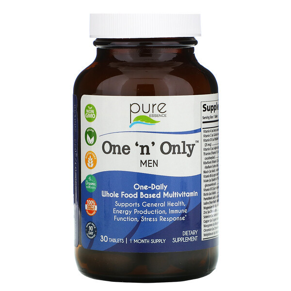 <img alt="Pure Essence, One 'n' Only Men, Multivitamin & Mineral, 30 Tablets" title="Pure Essence, One 'n' Only Men, Multivitamin & Mineral, 30 Tablets,659670017032"
