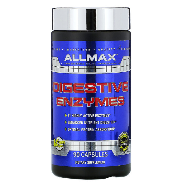 <img alt="ALLMAX Nutrition, Digestive Enzymes + Protein Optimizer, 90 Capsules" title="ALLMAX Nutrition, Digestive Enzymes + Protein Optimizer, 90 Capsules,665553202372"