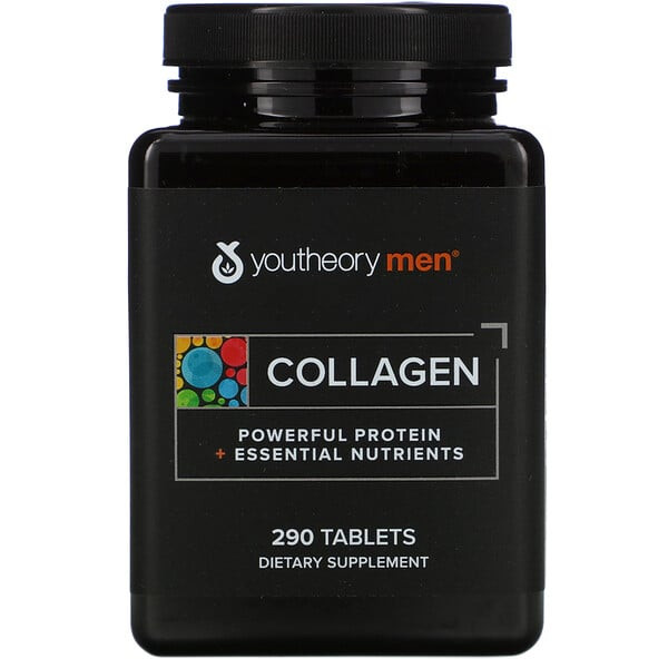 <img alt="Youtheory, Mens Collagen Advanced Formula, 290 Tablets" title="Youtheory, Mens Collagen Advanced Formula, 290 Tablets,853244003517"