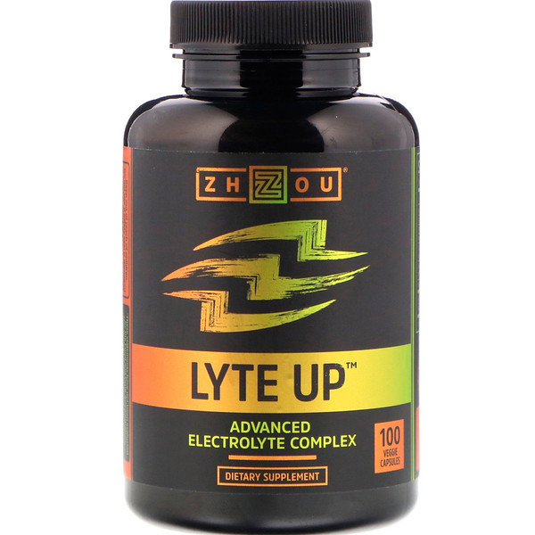 <img alt="Zhou Nutrition, Lyte Up, Advanced Electrolyte Complex, 100 Veggie Capsules" title="Zhou Nutrition, Lyte Up, Advanced Electrolyte Complex, 100 Veggie Capsules,859805006874"