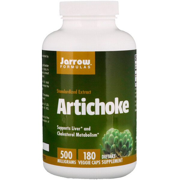 <img alt="Jarrow Formulas, Artichoke 500, 500 mg, 180 Capsules" title="Jarrow Formulas, Artichoke 500, 500 mg, 180 Capsules,790011140627"