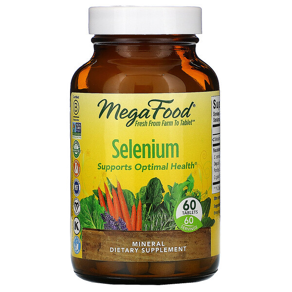 <img alt="MegaFood, Selenium, 60 Tablets" title="MegaFood, Selenium, 60 Tablets,051494101865"