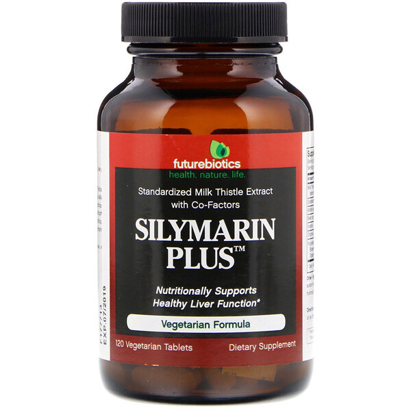 <img alt="FutureBiotics, Silymarin Plus, 120 Vegetarian Tablets" title="FutureBiotics, Silymarin Plus, 120 Vegetarian Tablets,049479001651"