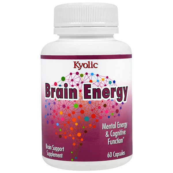 <img alt="Kyolic, Brain Energy, 60 Capsules" title="Kyolic, Brain Energy, 60 Capsules,023542371414"