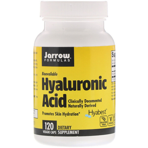 <img alt="Jarrow Formulas, Hyaluronic Acid, 50 mg, 120 Veggie Caps" title="Jarrow Formulas, Hyaluronic Acid, 50 mg, 120 Veggie Caps,790011290247"