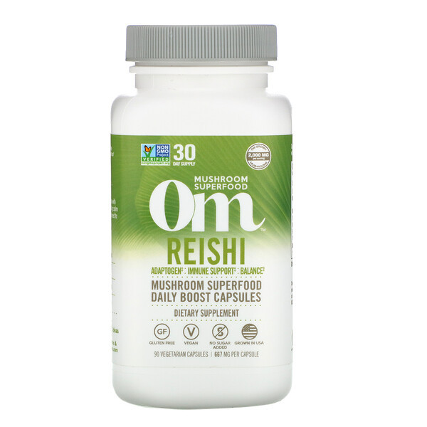 <img alt="Organic Mushroom Nutrition, Reishi, 667 mg, 90 Vegetarian Capsules" title="Organic Mushroom Nutrition, Reishi, 667 mg, 90 Vegetarian Capsules,856210008202"