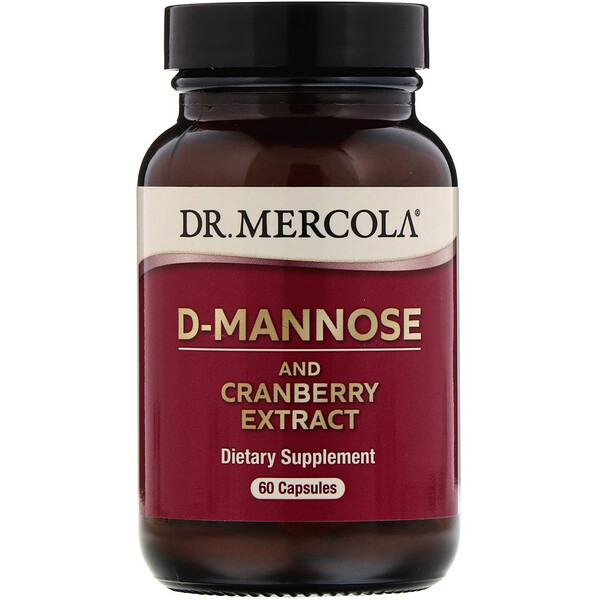 <img alt="Dr. Mercola, D-Mannose and Cranberry Extract, 60 Capsules" title="Dr. Mercola, D-Mannose and Cranberry Extract, 60 Capsules,813006010528"