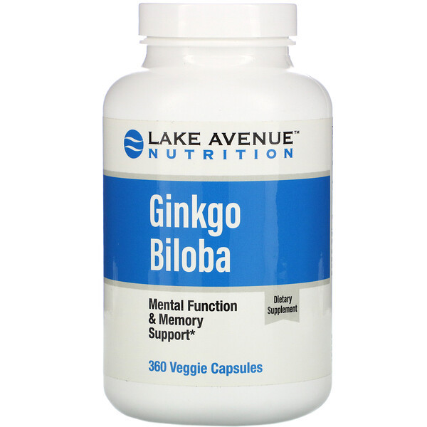 <img alt="Lake Avenue Nutrition, Ginkgo Biloba, 120 mg, 360 Veggie Capsules" title="Lake Avenue Nutrition, Ginkgo Biloba, 120 mg, 360 Veggie Capsules,898220015382"