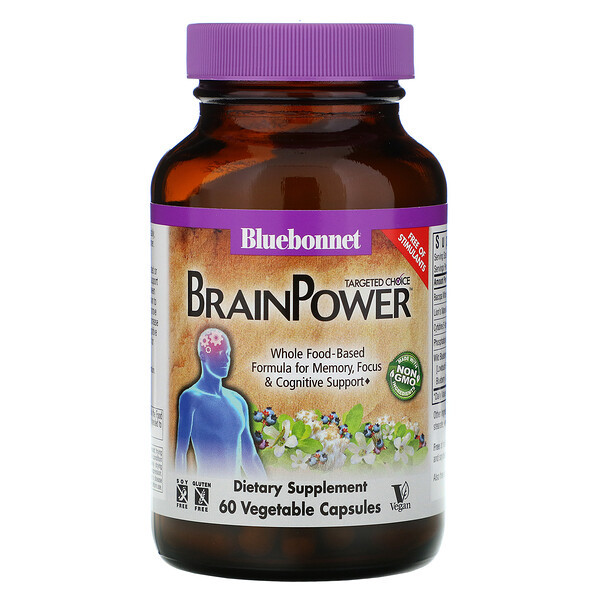 <img alt="Bluebonnet Nutrition, Targeted Choice, BrainPower, 60 Vegetable Capsules" title="Bluebonnet Nutrition, Targeted Choice, BrainPower, 60 Vegetable Capsules,743715020542"