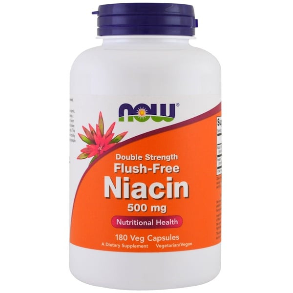 <img alt="Now Foods, Flush-Free Niacin, Double Strength, 500 mg, 180 Veg Capsules" title="Now Foods, Flush-Free Niacin, Double Strength, 500 mg, 180 Veg Capsules,733739005007"