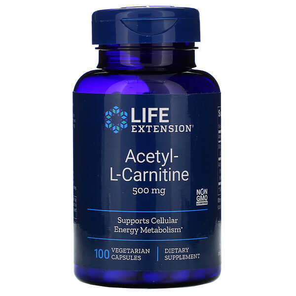<img alt="Life Extension, Acetyl-L-Carnitine, 500 mg, 100 Vegetarian Capsules" title="Life Extension, Acetyl-L-Carnitine, 500 mg, 100 Vegetarian Capsules,737870152415"