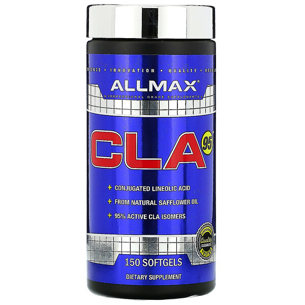 <img alt="ALLMAX Nutrition, CLA 95, Highest-Purity CLA Yield (95%), 1,000 mg, 150 Softgels" title="ALLMAX Nutrition, CLA 95, Highest-Purity CLA Yield (95%), 1,000 mg, 150 Softgels,665553201788"