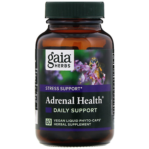 <img alt="Gaia Herbs, Adrenal Health, Daily Support , 60 Vegan Liquid Phyto-Caps" title="Gaia Herbs, Adrenal Health, Daily Support , 60 Vegan Liquid Phyto-Caps,751063403009"