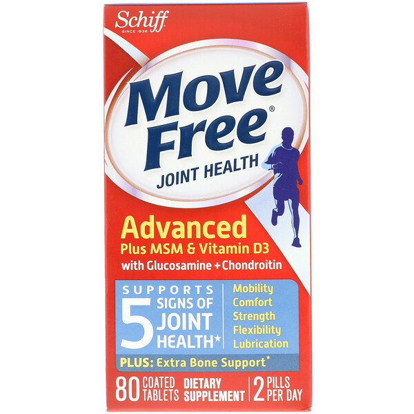 <img alt="Schiff, Move Free, Joint Health, 80 Coated Tablets" title="Schiff, Move Free, Joint Health, 80 Coated Tablets,020525118356"