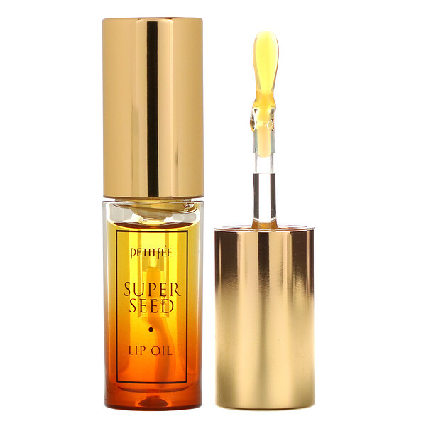 3 PACK of Petitfee, Super Seed, Lip Oil, 0.12 oz (3.5 g)