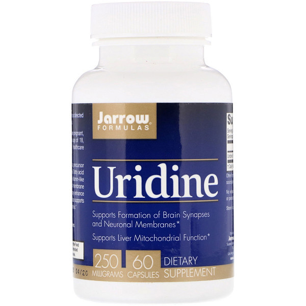<img alt="Jarrow Formulas, Uridine, 250 mg, 60 Capsules" title="Jarrow Formulas, Uridine, 250 mg, 60 Capsules,790011560036"
