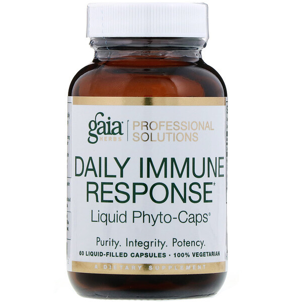 <img alt="Gaia Herbs Professional Solutions, Daily Immune Response, 60 Liquid-Filled Capsules" title="Gaia Herbs Professional Solutions, Daily Immune Response, 60 Liquid-Filled Capsules,751063403542"