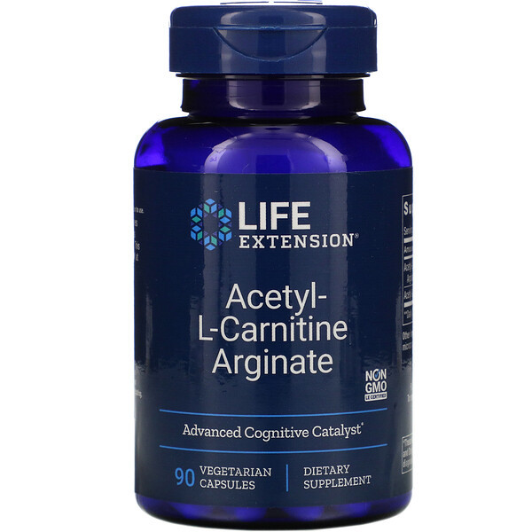 <img alt="Life Extension, Acetyl-L-Carnitine Arginate, 90 Vegetarian Capsules" title="Life Extension, Acetyl-L-Carnitine Arginate, 90 Vegetarian Capsules,737870197492"
