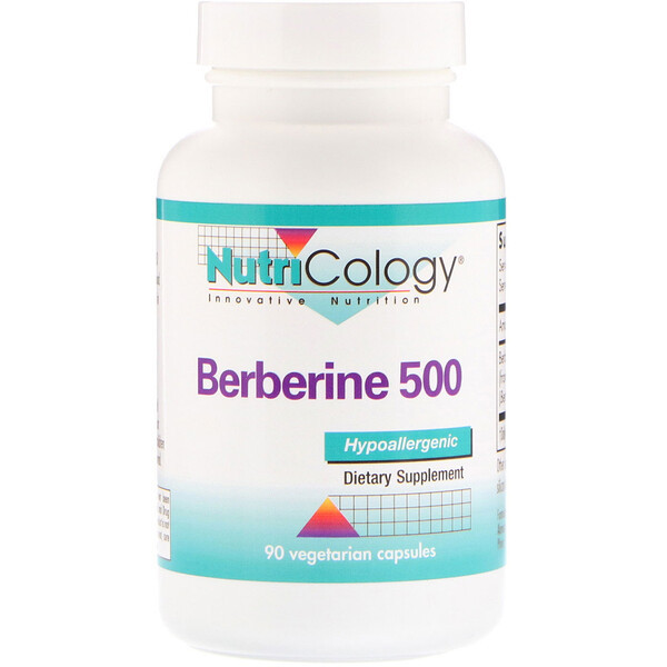 <img alt="Nutricology, Berberine 500, 90 Vegetarian Capsules" title="Nutricology, Berberine 500, 90 Vegetarian Capsules,713947572812"