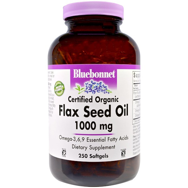 <img alt="Bluebonnet Nutrition, Flax Seed Oil, Certified Organic, 1000 mg, 250 Softgels" title="Bluebonnet Nutrition, Flax Seed Oil, Certified Organic, 1000 mg, 250 Softgels,743715009233"