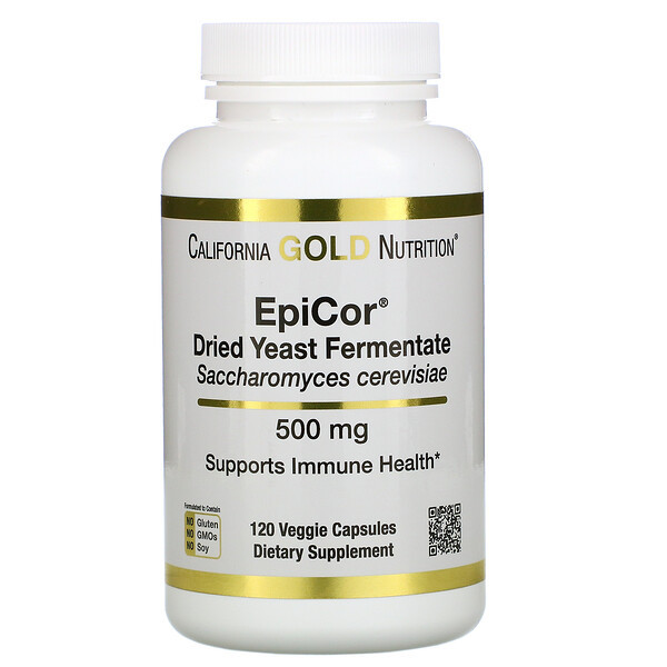 <img alt="California Gold Nutrition, EpiCor, Dried Yeast Fermentate, 500 mg, 120 Veggie Capsules" title="California Gold Nutrition, EpiCor, Dried Yeast Fermentate, 500 mg, 120 Veggie Capsules,898220015665"