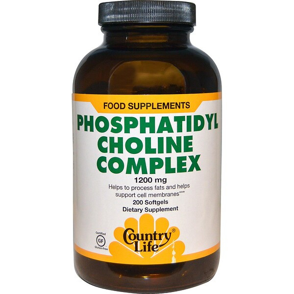 <img alt="Country Life, Phosphatidyl Choline Complex, 1200 mg, 200 Softgels" title="Country Life, Phosphatidyl Choline Complex, 1200 mg, 200 Softgels,015794045533"