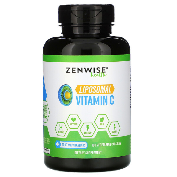 <img alt="Zenwise Health, Liposomal Vitamin C with Quali-C, 180 Vegetarian Capsules" title="Zenwise Health, Liposomal Vitamin C with Quali-C, 180 Vegetarian Capsules,856521007741"