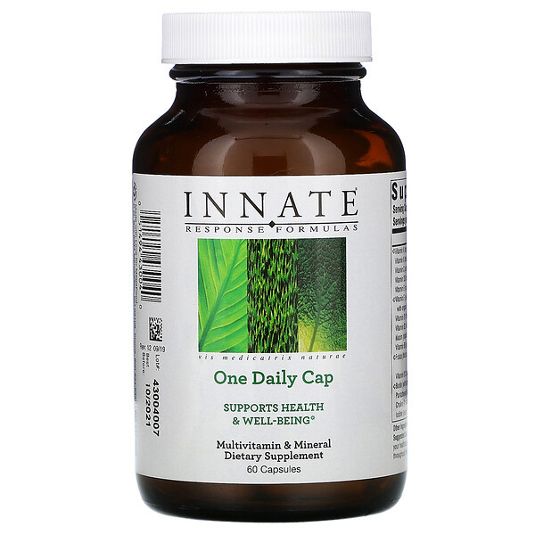 <img alt="Innate Response Formulas, One Daily Cap, 60 Capsules" title="Innate Response Formulas, One Daily Cap, 60 Capsules,051494430040"