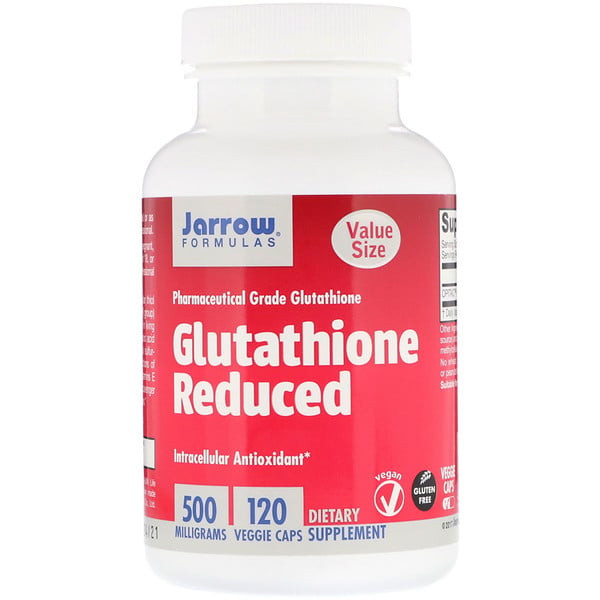 <img alt="Jarrow Formulas, Glutathione Reduced, 500 mg, 120 Veggie Caps" title="Jarrow Formulas, Glutathione Reduced, 500 mg, 120 Veggie Caps,790011150664"
