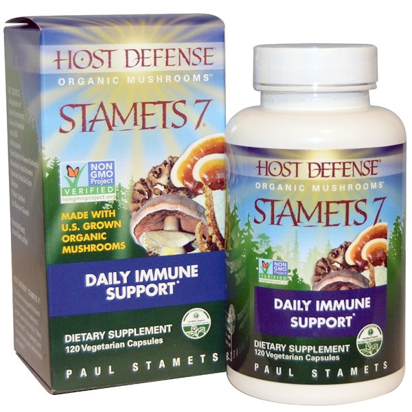 <img alt="Fungi Perfecti, Stamets 7, Daily Immune Support, 120 Veggie Caps" title="Fungi Perfecti, Stamets 7, Daily Immune Support, 120 Veggie Caps,633422037035"