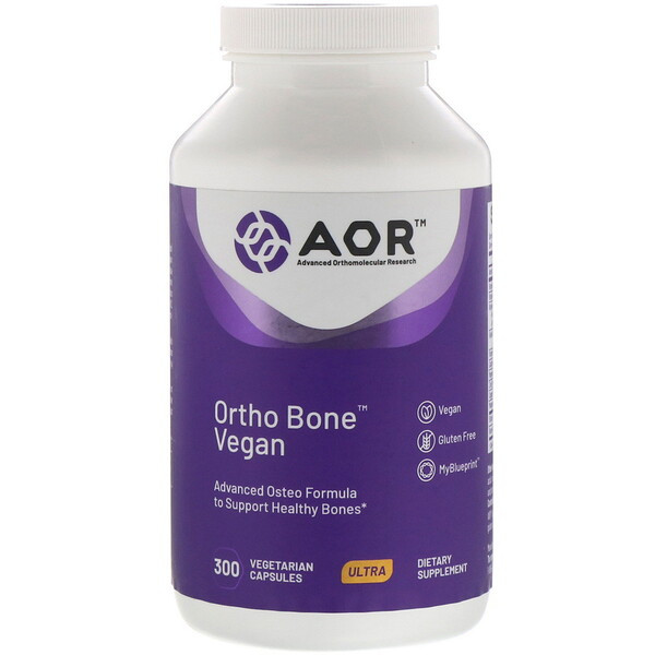 <img alt="Advanced Orthomolecular Research AOR, Ortho Bone Vegan, 300 Vegetarian Capsules" title="Advanced Orthomolecular Research AOR, Ortho Bone Vegan, 300 Vegetarian Capsules,624917080476"