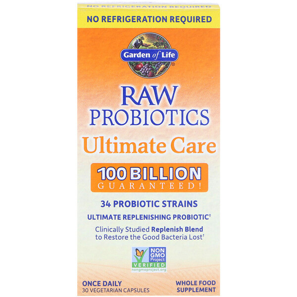 <img alt="Garden of Life, Raw Probiotics Ultimate Care, 30 Vegetarian Capsules" title="Garden of Life, Raw Probiotics Ultimate Care, 30 Vegetarian Capsules,658010123334"