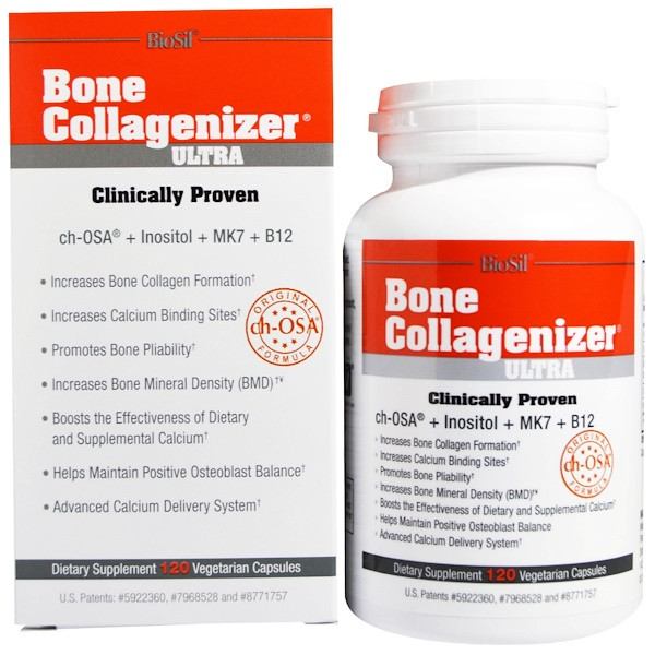 <img alt="BioSil by Natural Factors, Bone Collagenizer Ultra, 120 Vegetarian Capsules" title="BioSil by Natural Factors, Bone Collagenizer Ultra, 120 Vegetarian Capsules,5425010391538"